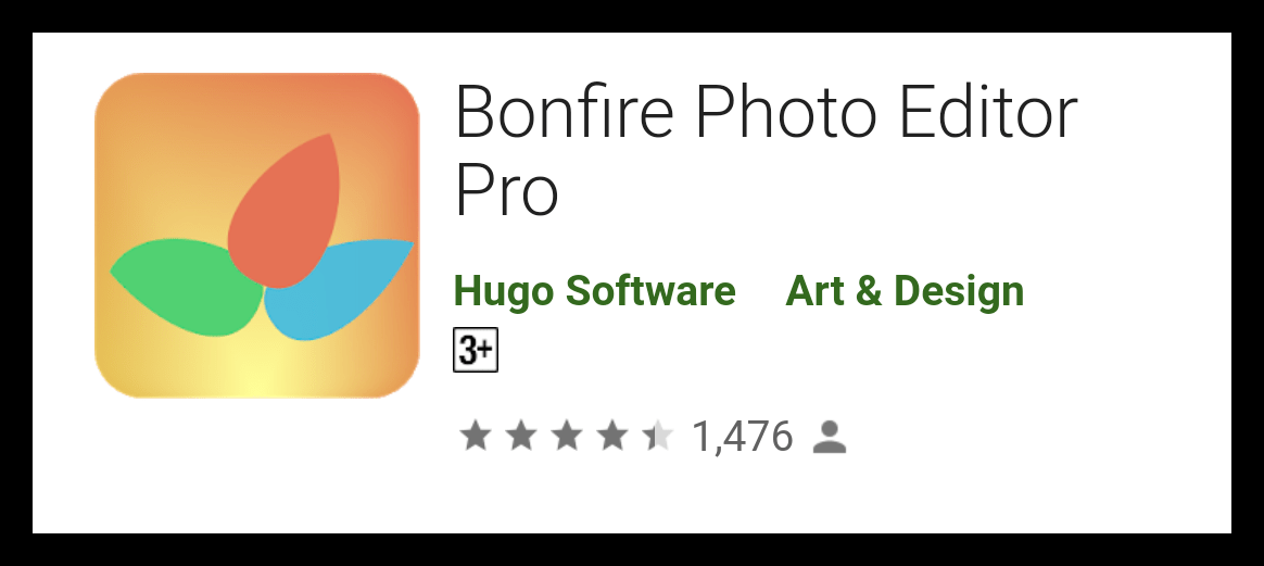 Bonfire Photo Editor Pro