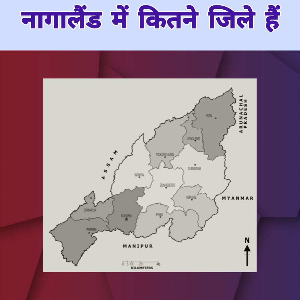 नागालैंड में कितने जिले हैं 